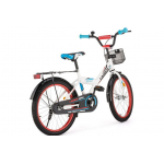 Detský bicykel 20" Monteria Limber Boy bielo-modrý 11" 